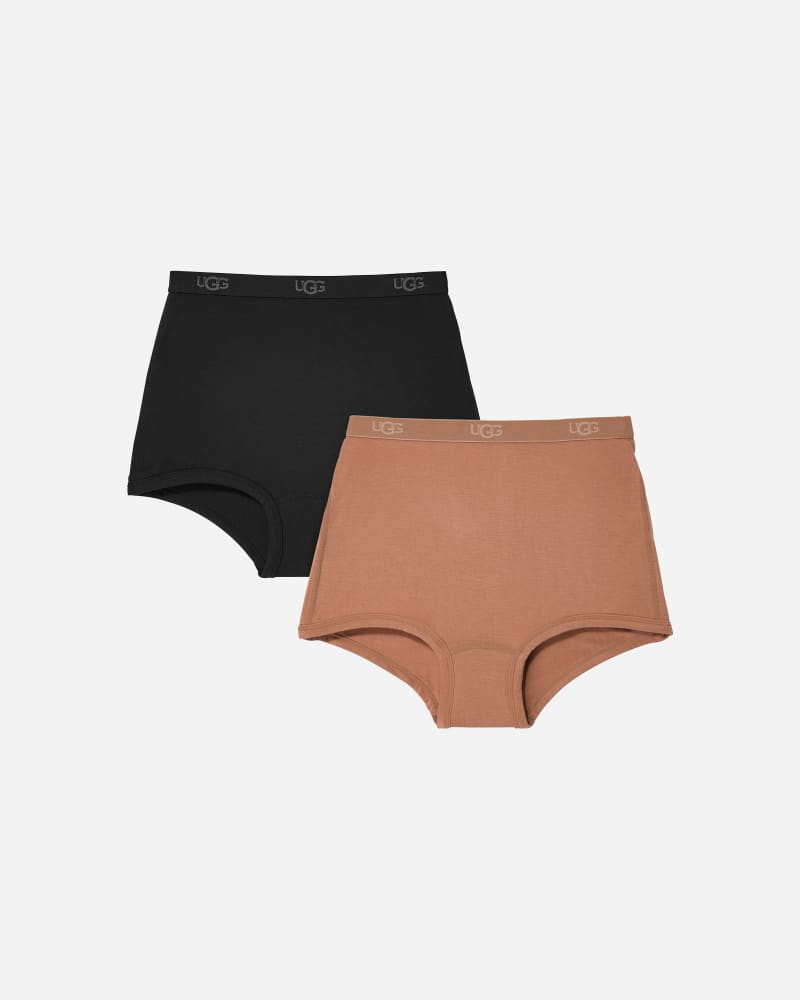 UGG Lot de 2 shorts Desiray Boy in Black And Sandalwood